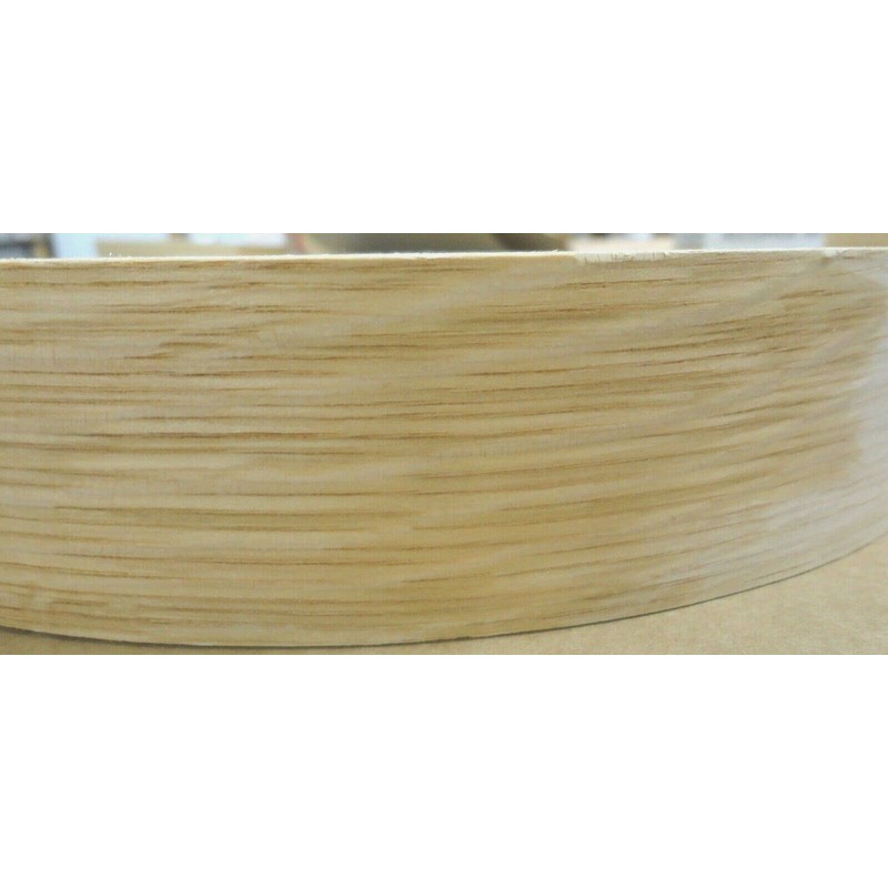 Oak White Quarter Flake Tiger Flake Wood Veneer edgebanding 7/8"