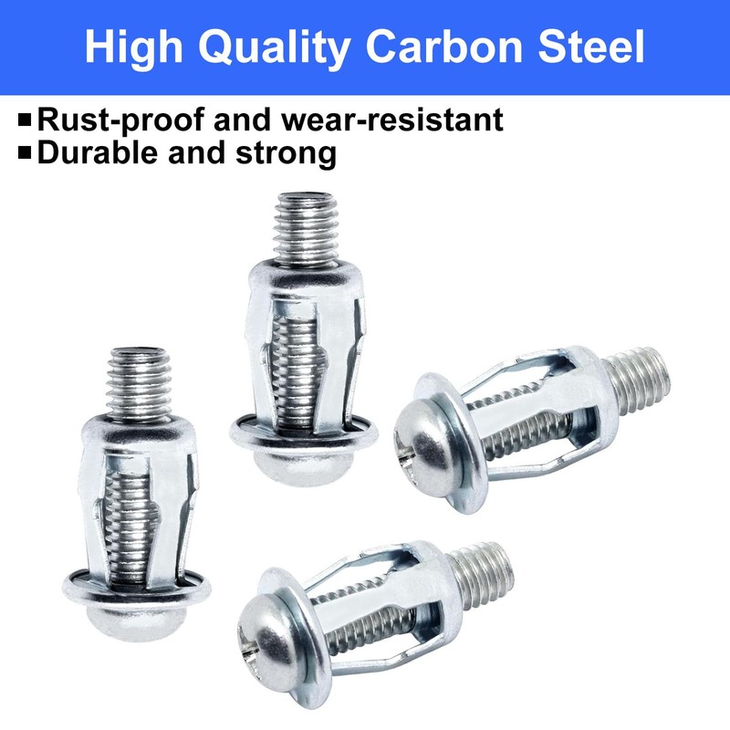 BENLIUDH 20pcs Hollow Wall Anchors for Thin Walls Heavy Duty,