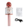 Kids Singing Microphone Portable Handheld Wireless Bluetooth Condenser Mic Speaker