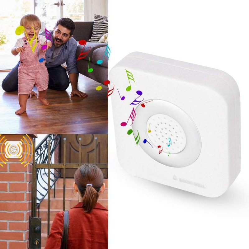 Timbre con Cable, Timbre de Puerta con 4 Núcleos Musical