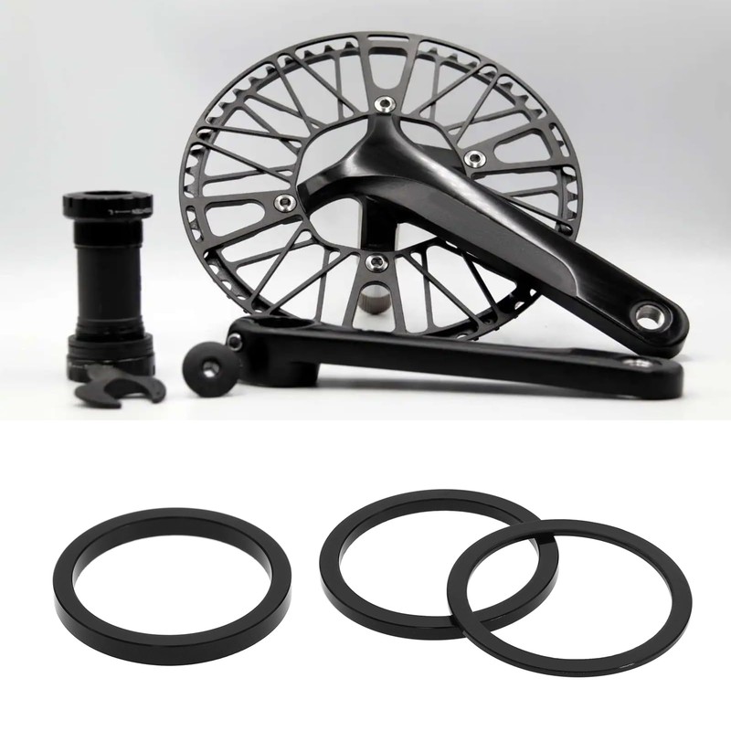 12pcs Bicycle Carrier Seal 24mm Bottom Spacer Bottom Bracket Washers