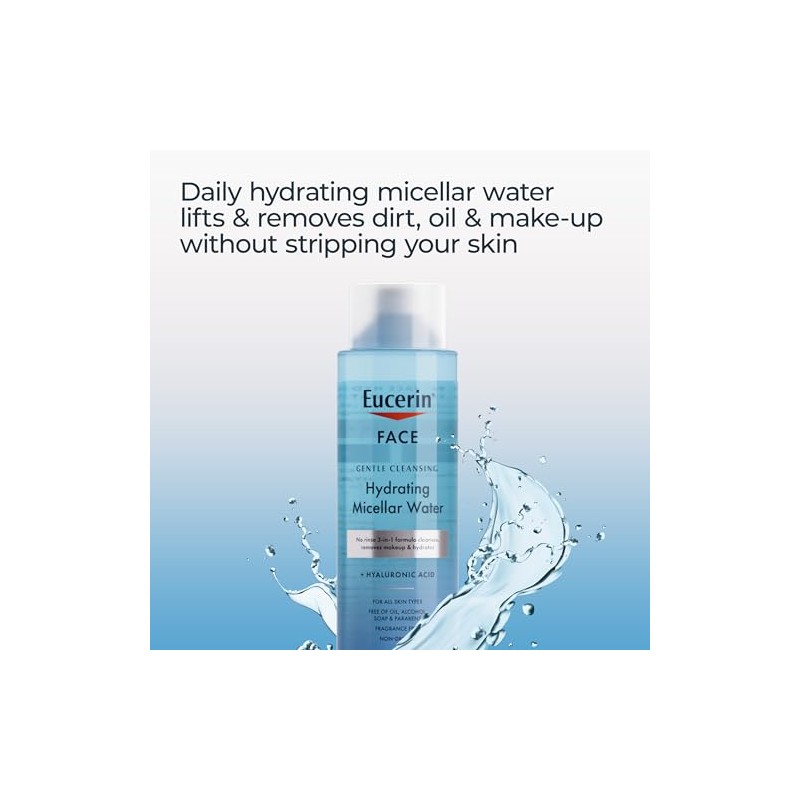 Eucerin Água Micelar Hidratante Facial, 30 ml