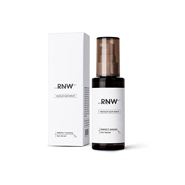 RNW DER. Therapy Premium Hair Serum, 75ml / 2.5 fl.oz, Repair for Extremely Damaged Dry Hair | Contains Argan Oil and Natural Ingredients | Paraben Free Korean Skincare