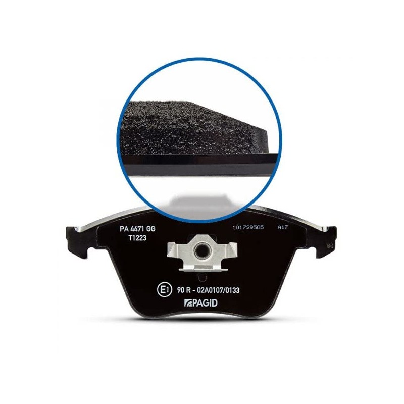 HELLA PAGID 8DB 355 010-691 Brake Pad Set, disc brake,