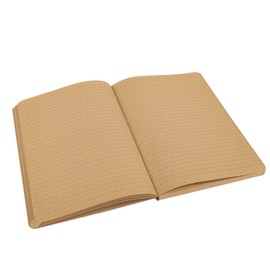 Idena 12252 Notebook 20 x 14 cm Lined 192 Pages 100% Recycled Paper Cork Cover 80 g/m² Pack of 1