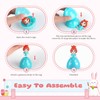 Konijiwa Easter Gifts for Kids, 12 Piece Prefilled Easter Egg,Perfect