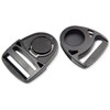 BESPORTBLE 50pcs Rotary Safety Buckles for Backpacking - Durable Multifunctional