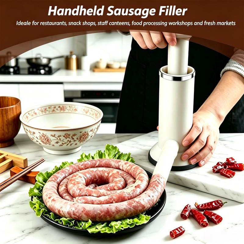 Meatball Maker, Stainless Steel Labor Saving for Sausage Filling