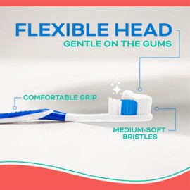 Bulk Toothbrushes Pack - 100 Individually Wrapped Toothbrushes Bulk for Travel, Hotels, AirBnB Guests, Relief Missions, and Donations - Bulk Disposable Toothbrush Pack Adults and Kids