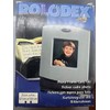 Rolodex Home Photo Frame Card File, Brushed Aluminum