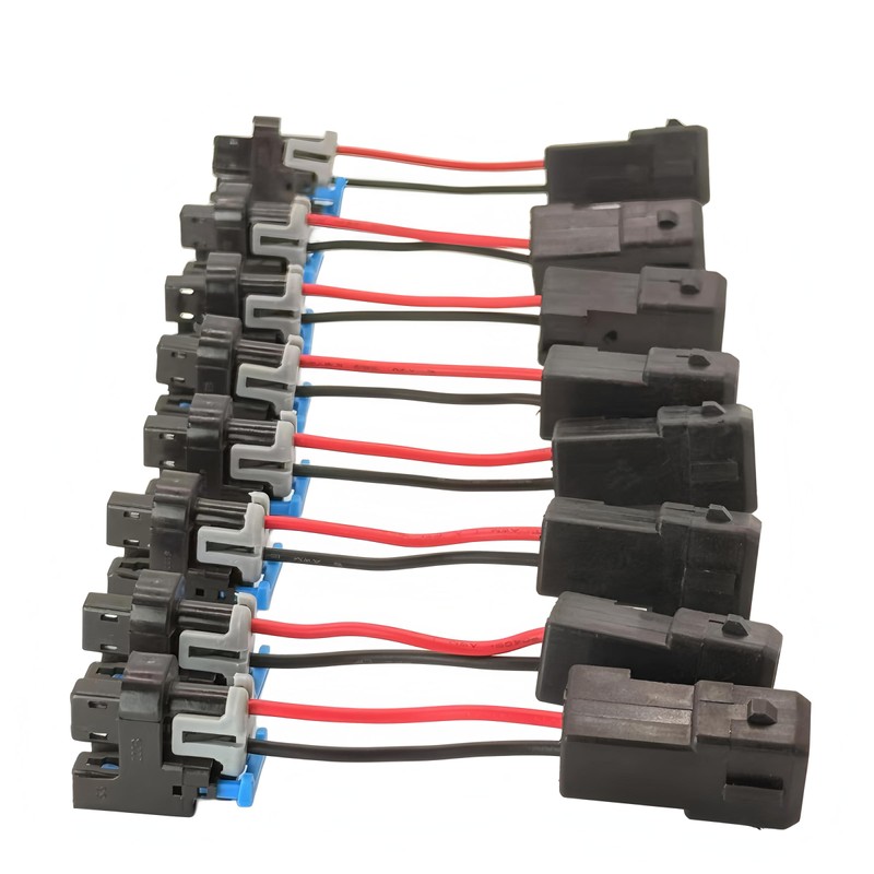 Fuel Injector Adapter EV1 Harness to Mini-Delphi/Multec 2, Replace 17113553