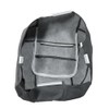 Zieichy Driver Side Bottom Replacement Cloth Seat Cover Gray Compatible