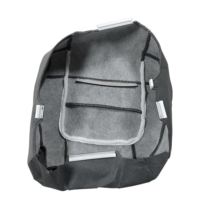 Zieichy Driver Side Bottom Replacement Cloth Seat Cover Gray Compatible