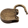 1Set Vintage Antique Style Mini Archaize Classic Padlocks Key Lock