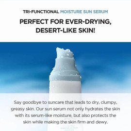 Centella Hyalu Cica Sun Serum Skin1004 50ml Hidratación