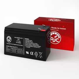 AJC Battery Compatible with Alpha Technologies ALI Elite 2000RM 12V 7Ah UPS Battery