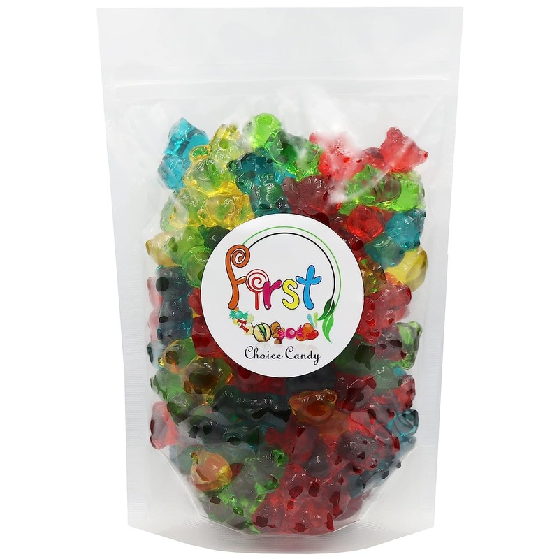 FirstChoiceCandy 3D Rainbow Juicy Gummy Candy (3D Chubby Bears, 2.2