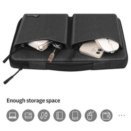 Laptop Sleeve Bag 16-inch MacBook Pro 2021-2019 A2485, Laptop Cover Water-Resistant Case Sleeve for Dell XPS 15, Surface Book 3/2, The New Razer Blade 15, Laptop Case Waterproof YKK Zipper Polyester.