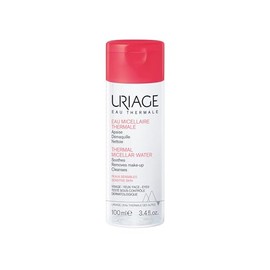 Uriage Agua Micelar termal pieles Sensibles 100 ml – limpieza suave para piel sensible – desmaquilla, calma e hidrata con agua termal y extracto de chabacano