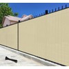 Bynbbur 6'x78' Privacy Fence Screen Net Fencing 95% Privacy Blockage