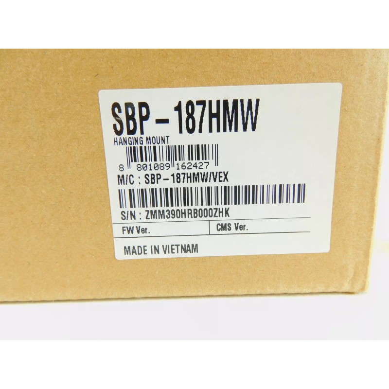 Hanwha Vision SBP-187HMW White Cap Adapter for the XNV-6081 /