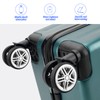 Wisebom Pack of 4 Suitcase Replacement Wheels Suitcase Wheels Replacement