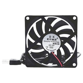 BGENHPON Computer Case Cooling Cooler Fan 5V 0.25A 80mm Brushless DC USB Connect Fan