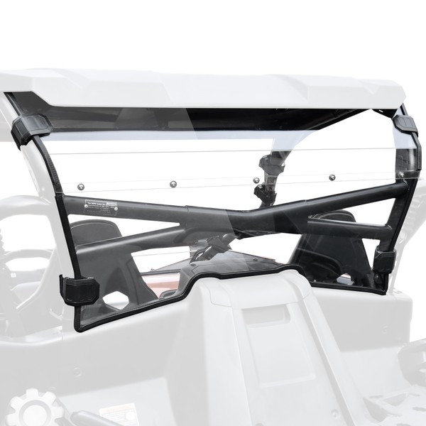 SAUTVS Rear Windshield for CFMOTO ZForce 950 2020-2024, Clear Back Full Windscreen Rear Window for CFMOTO ZForce 950 SPORT 2020-2022, 950 H.O. SPORT 2022-2023, 950 H.O. EX 2022-2024 Accessories