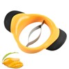 HUATEEN Mango Cutter & Corer – Stainless Steel Blade with