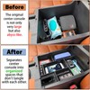 RUNROAD Center Console Organizer Full Cover Tray Compatible with Toyota