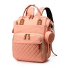 Diaper Women Bag Backpack Multi Compartment Large Opening Top Mother