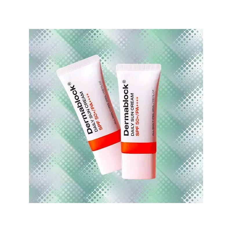 Dermablock 더마블록 데일리 선크림 35ml (SPF50+) Derma Block Daily Sunscreen