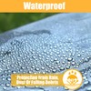 Universal Tinted Clear Forklift Cover - UV Protection Rain Cover