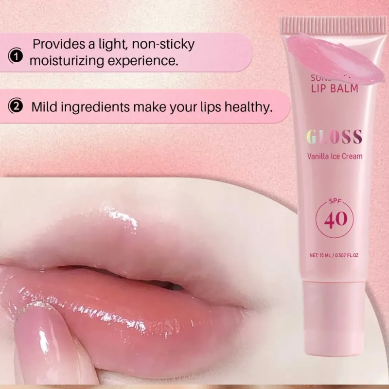 Bálsamo Labial Con Protector Solar Spf 40 Gloss