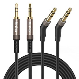 Mr Rex 3.5mm to 2.5mm Aux Cable Cord for Bose 700 QuietComfort QC45 QC35II QC35 QC25 Noise Cancelling Headphones, JBL E45BT E55BT E65BTNC Bluetooth Earphone, Audio Replacement Wire (2-Pack, 5FT)