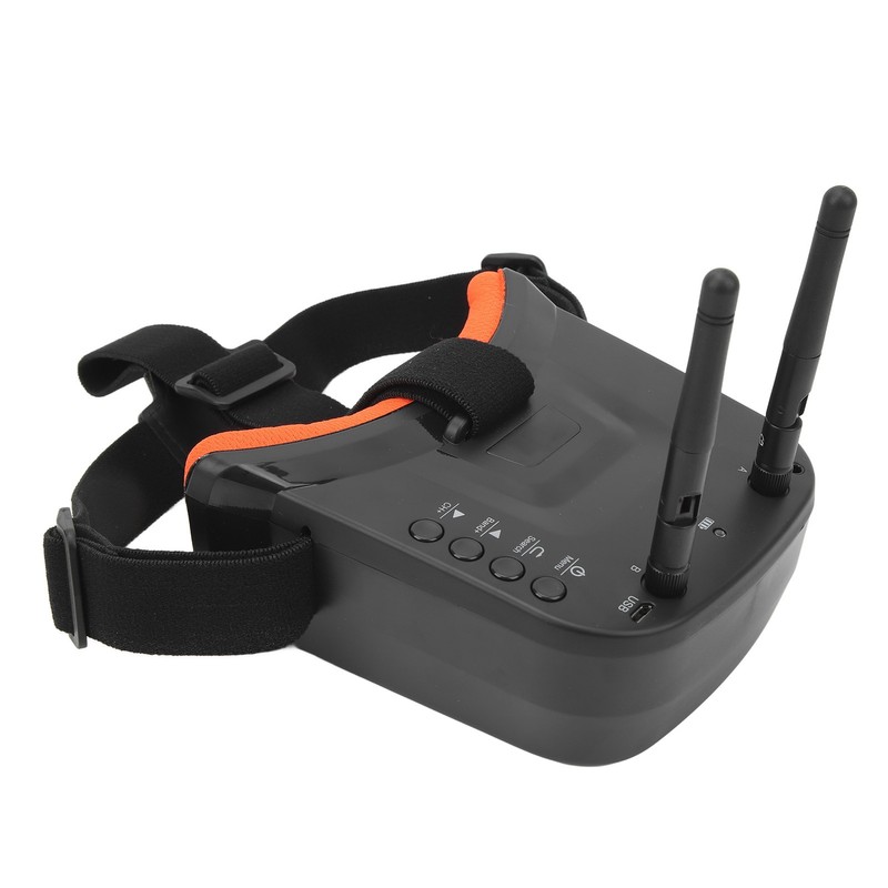 3inch FPV Glasses 5.8G Double Antenna Reception Wearable 40CH Transmission