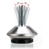 OwnMy Swivel Adjustable Furniture Leveling Feet 12 Pack Non Slip