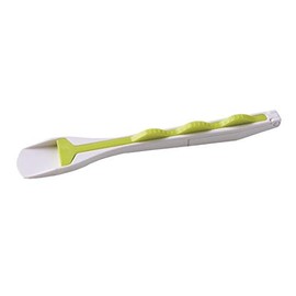 Smile Food Spoon (Sliding Clamp) Light Green