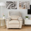 RAINPOP Sofa Armrest Cover with Side Pocket, Nonslip Armchair Cover