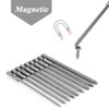 Mesee 9 Pieces Long Phillips Screwdriver Bit Set 1/4 Inch