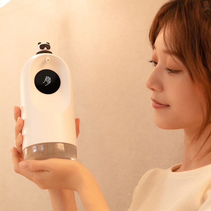 Automatic Liquid Soap Dispenser 300ml Wall Mounted Cute Touchless Hand