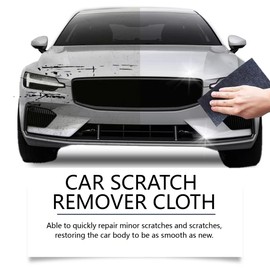 Nano Sparkle Cloth Car Scratch Remover, 6 Pack Magic Nano Cleaning Cloth Scratch Remover, Paint Residue, Swirls, Water Spots, Surface Polishing