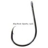 Octopus Circle Hook in-Line Pt. 4 x Strong Tackle, Straight Eye, Size: (6 Pack) NS Black