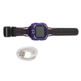 Kids Smartwatch 1.44 Inch HD Color Touch Screen 2G GSM IP67 Waterproof Cell Phone Intelligent Watch Camera with Video Call SOS Alert for Children Purple