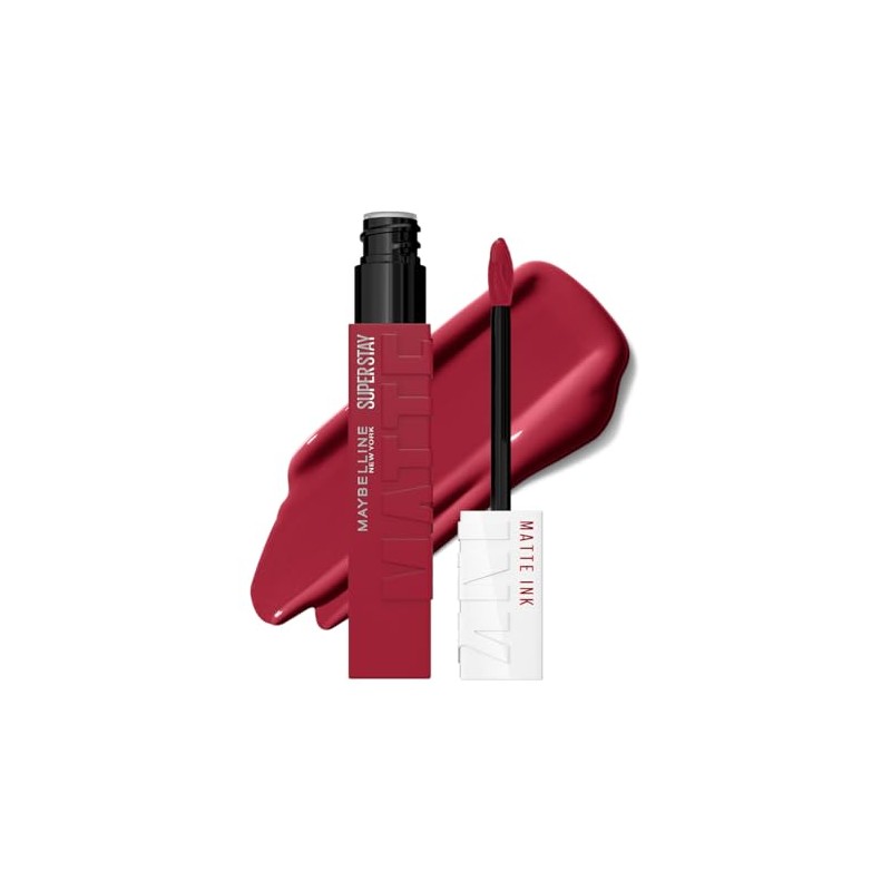 Maybelline SuperStay Matte Ink Labial Líquido, Larga Duración 16 Horas,