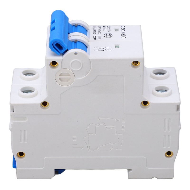 DC Miniature Circuit Breaker Upgraded 2P 500V Air for Solar