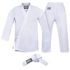POZTEV Karate Uniform for Kids & Adults Lightweight Student Gi