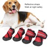 Pet Shoes Adjustable AntiSlip Outdoor Dog Boots for Small Medium