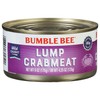 Bumble Bee Lump Crab Meat, 6 oz Can (Pack of