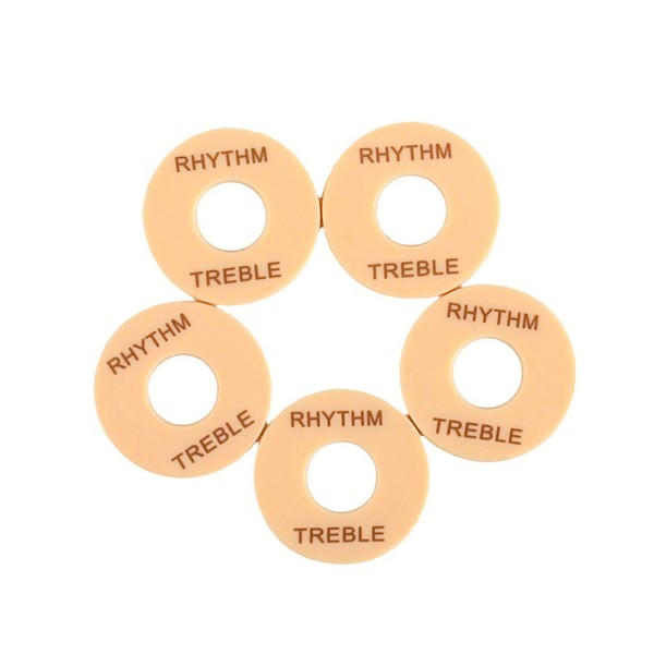 5pcs Rhythm Treble Washer Ring for Electric Guitar Durable Toggle